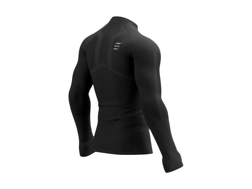 WINTER TRAIL POSTURAL LS TOP M - BLACK